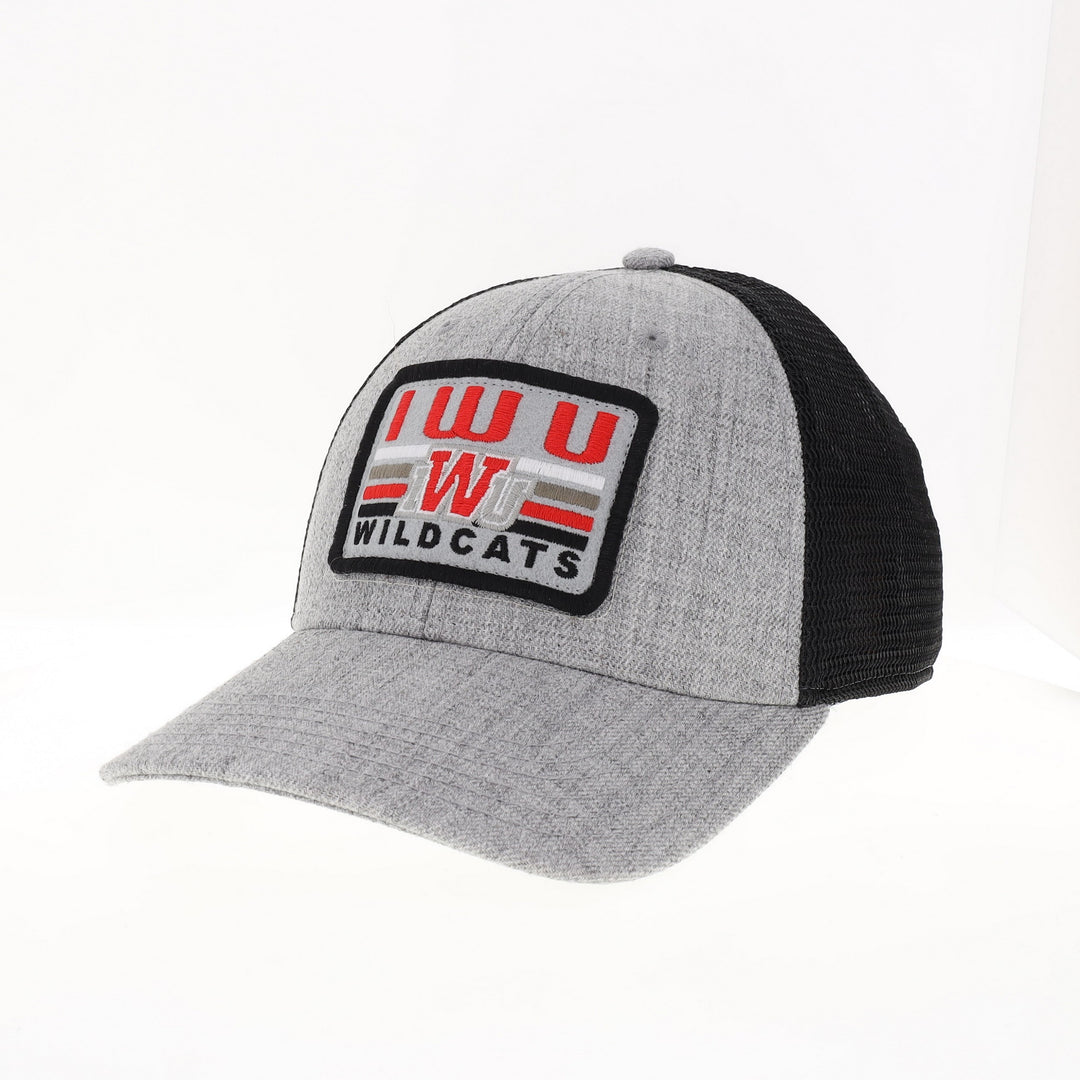 Black Mesh Lo Pro Cap | Grey Heather