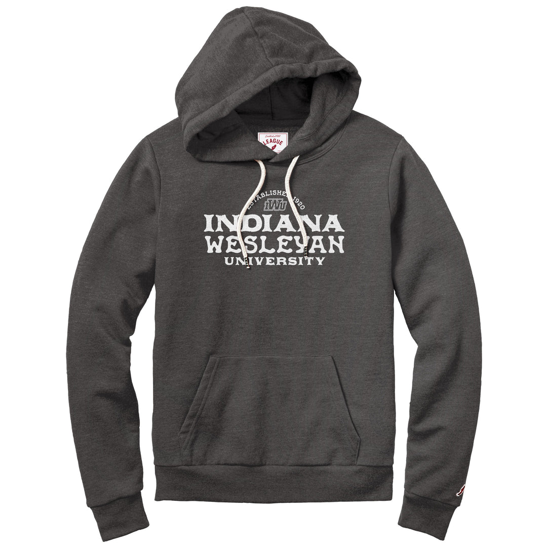Ladies Victory Springs Hooded Pullover | Heather Onyx