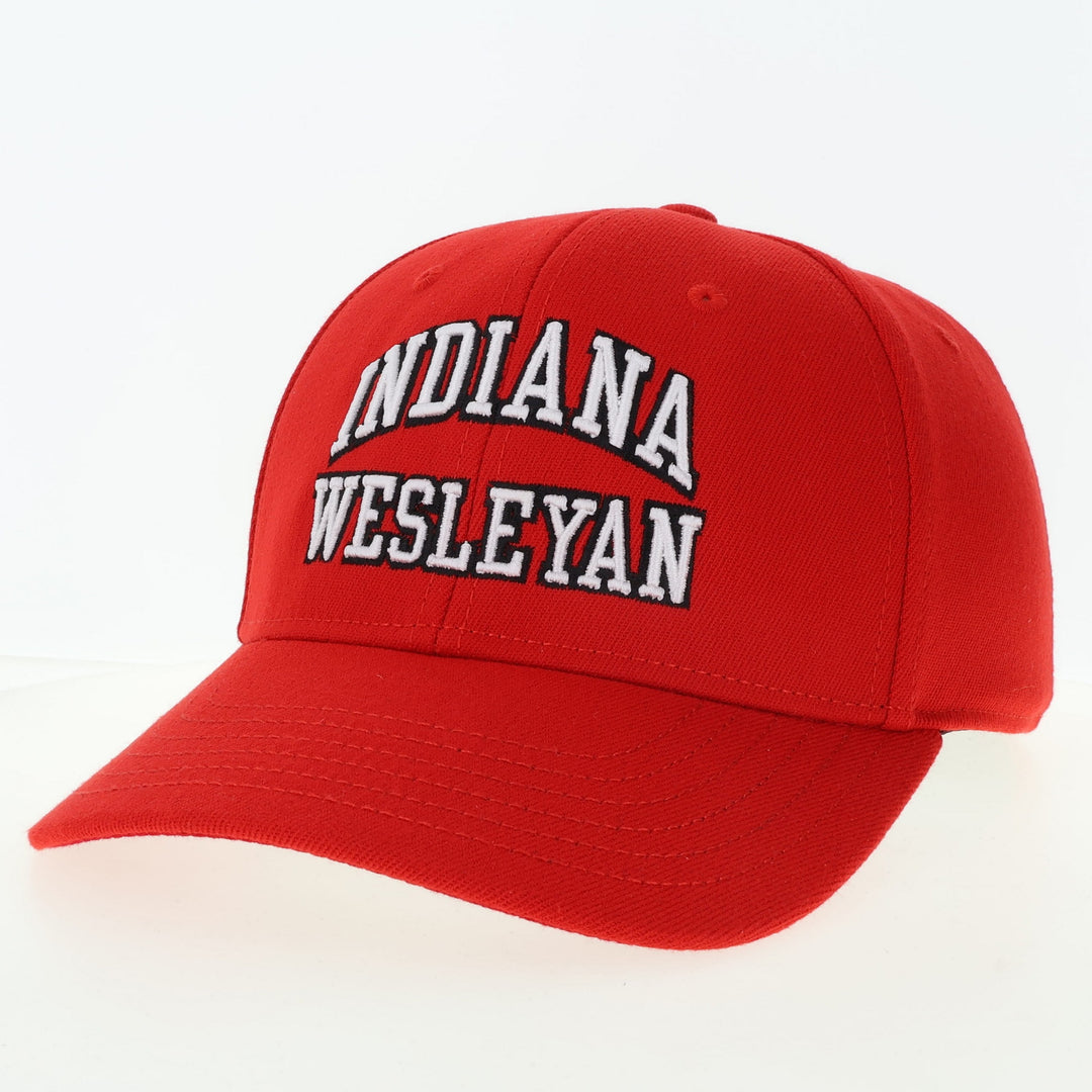 Serge Stretch Fit Hat | Scarlet