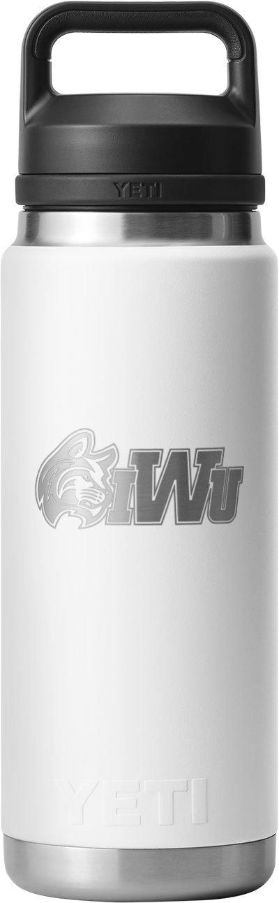 26Oz Rambler Bottle w/Chug Cap | White