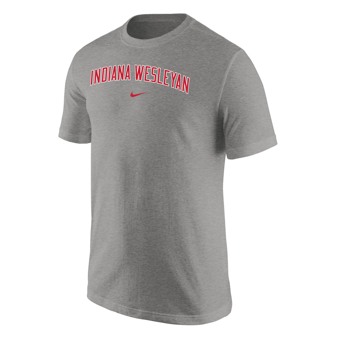 Nike Core Cotton Short Sleeve Tee | Dark Heather