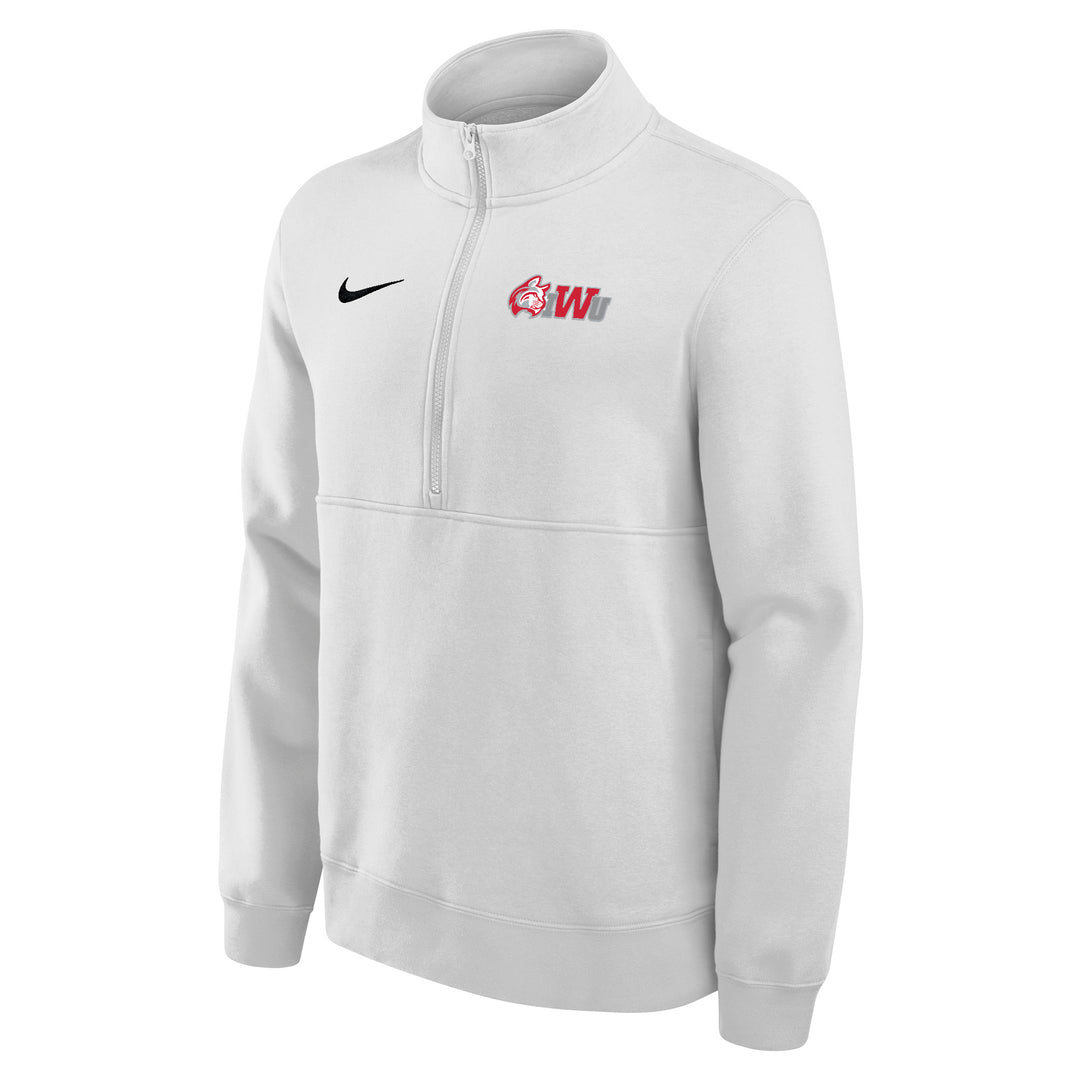 Nike Club Fleece 1/4 Zip | White