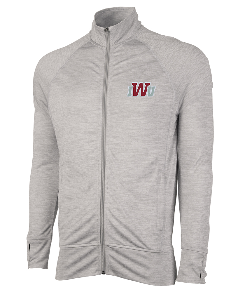 Men's Tru Fitness Jacket | Grey Space Dye
