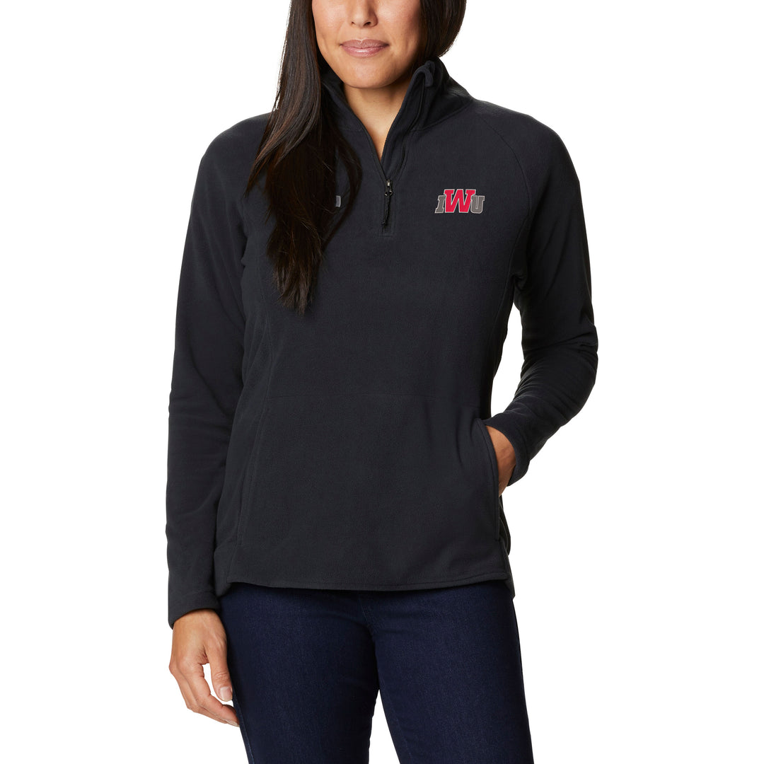 Ladies Ali Peak II Half Zip by Columbia | Black