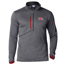 Load image into Gallery viewer, COLUMBIA Park View Half Zip, Grey/Red