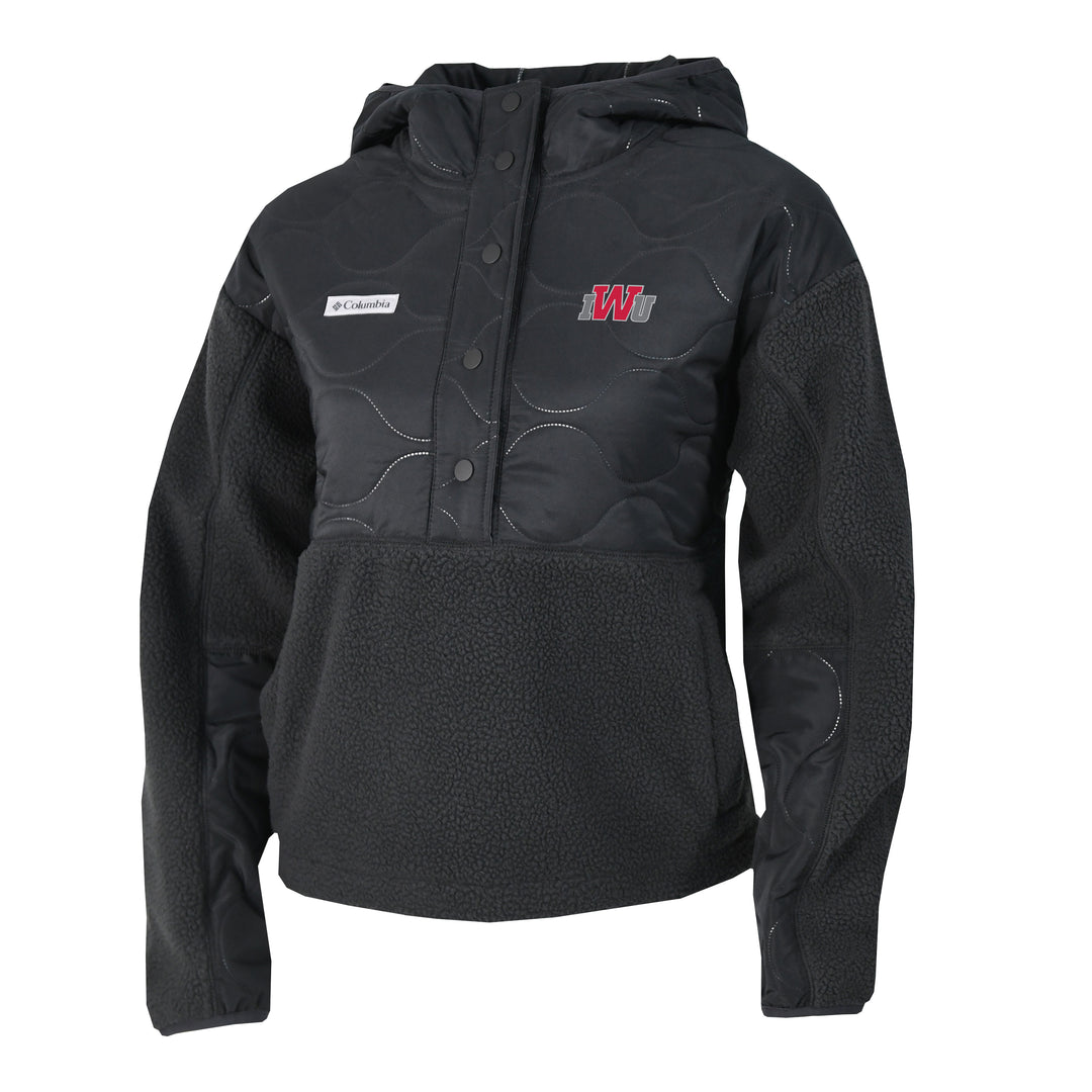 Ladies Cloud Point Hooded Fleece | Black