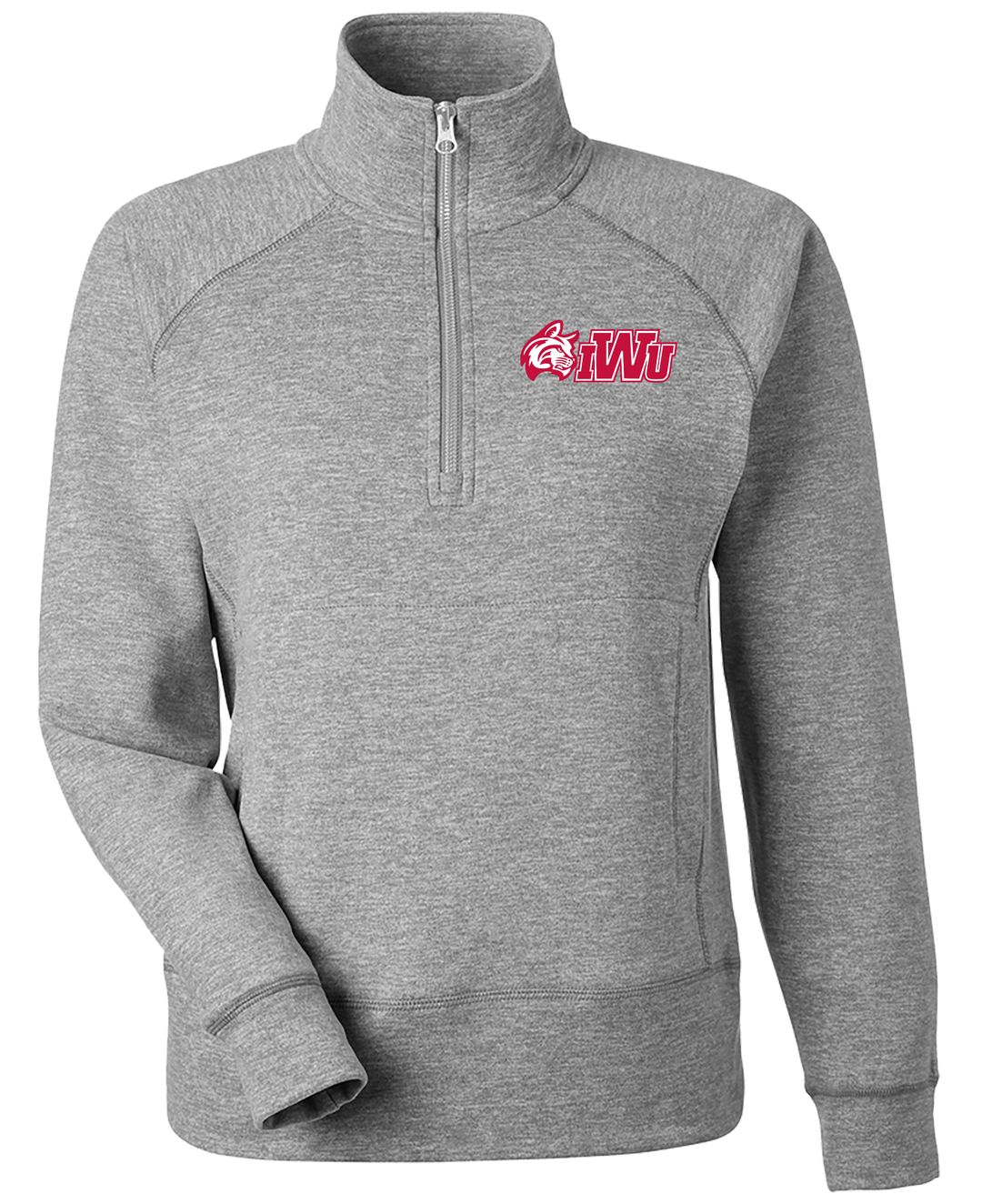 Ladies Electric Fleece 1/4 Zip | Slate