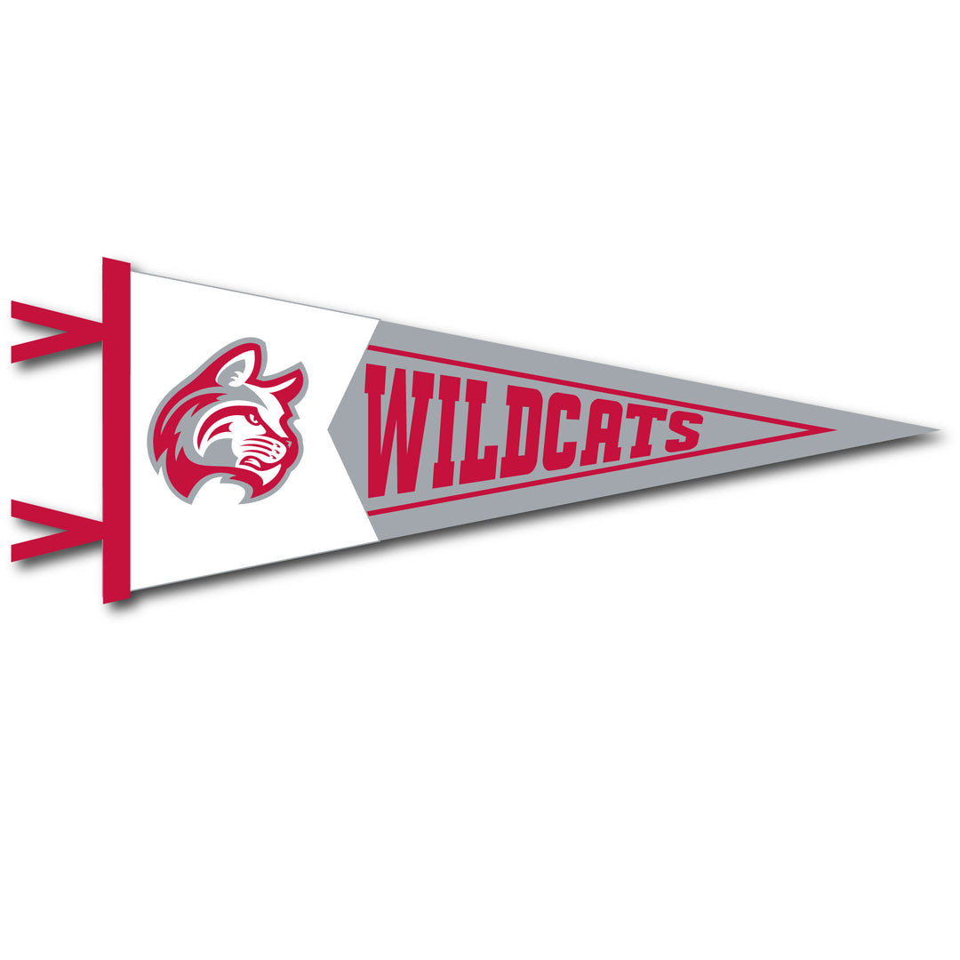 7 X 18 Two-Piece Flock Plus Pennant | Red