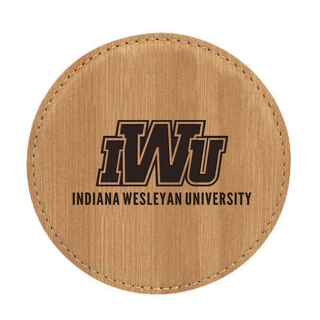 Laramie Round Coaster | Bamboo