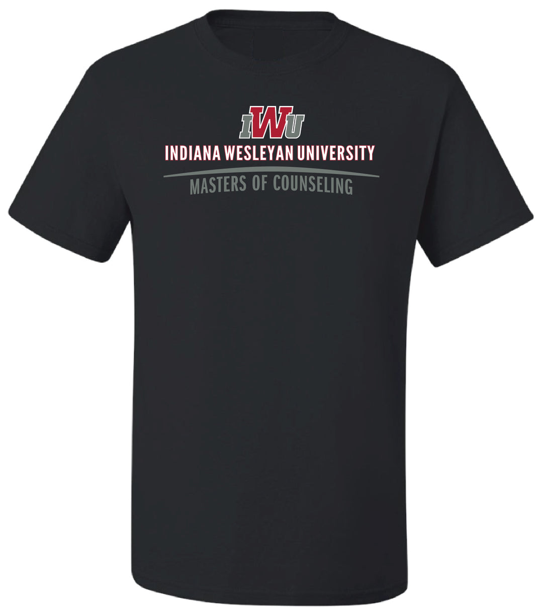 IWU Masters of Counseling Tee | Black