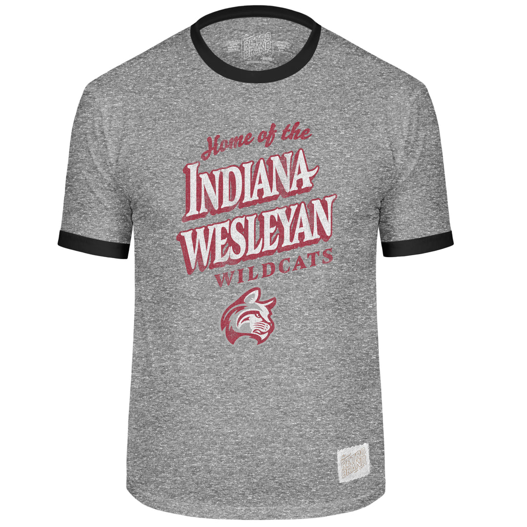 Classic Cotton Ringer Tee | Grey Heather