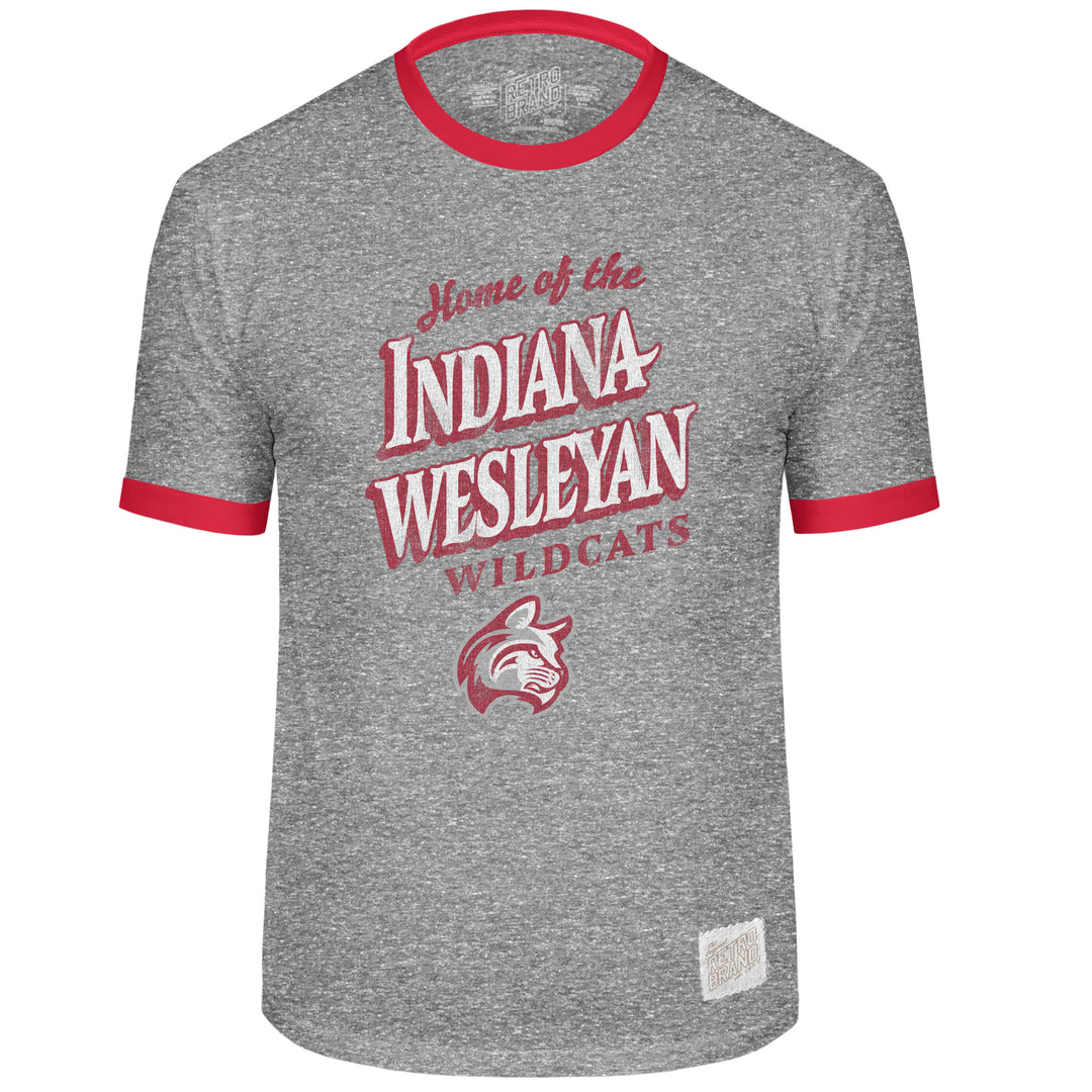 Classic Cotton Ringer Tee | Grey Heather