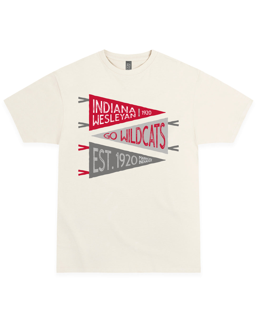 Pennant Tee | Vintage White