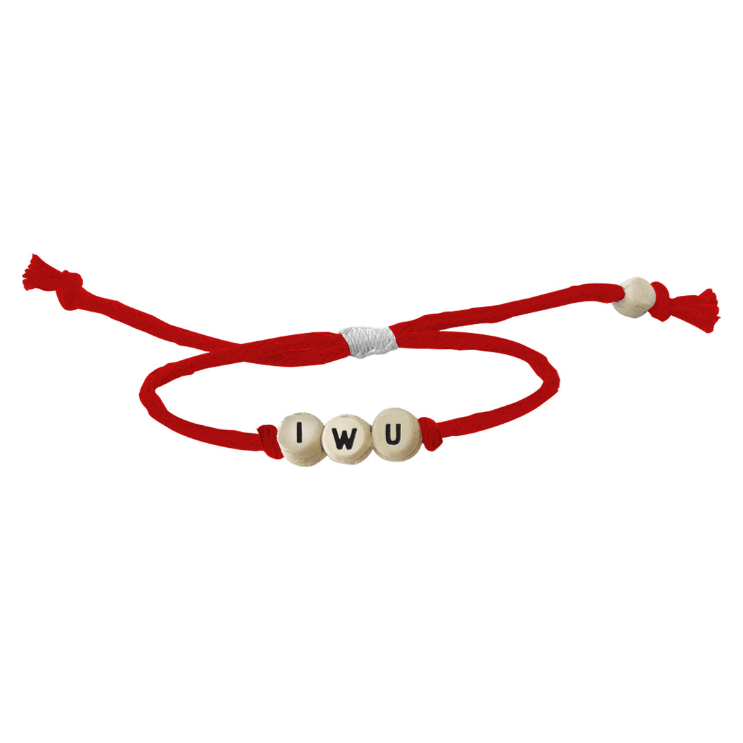 Mud Love Bitty Bead Bracelet | Red