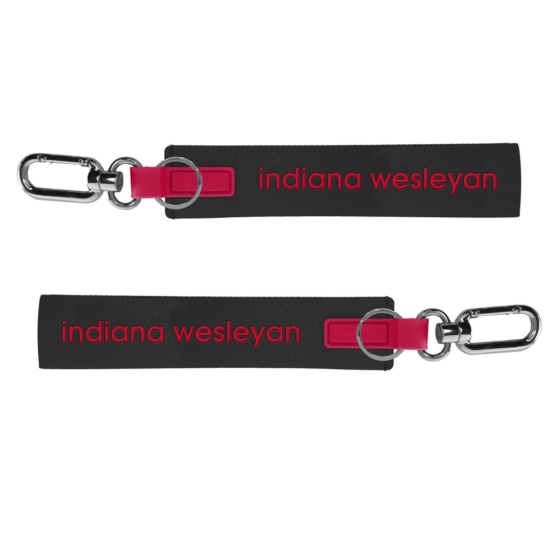 Here I am Woven Key Strap | Black