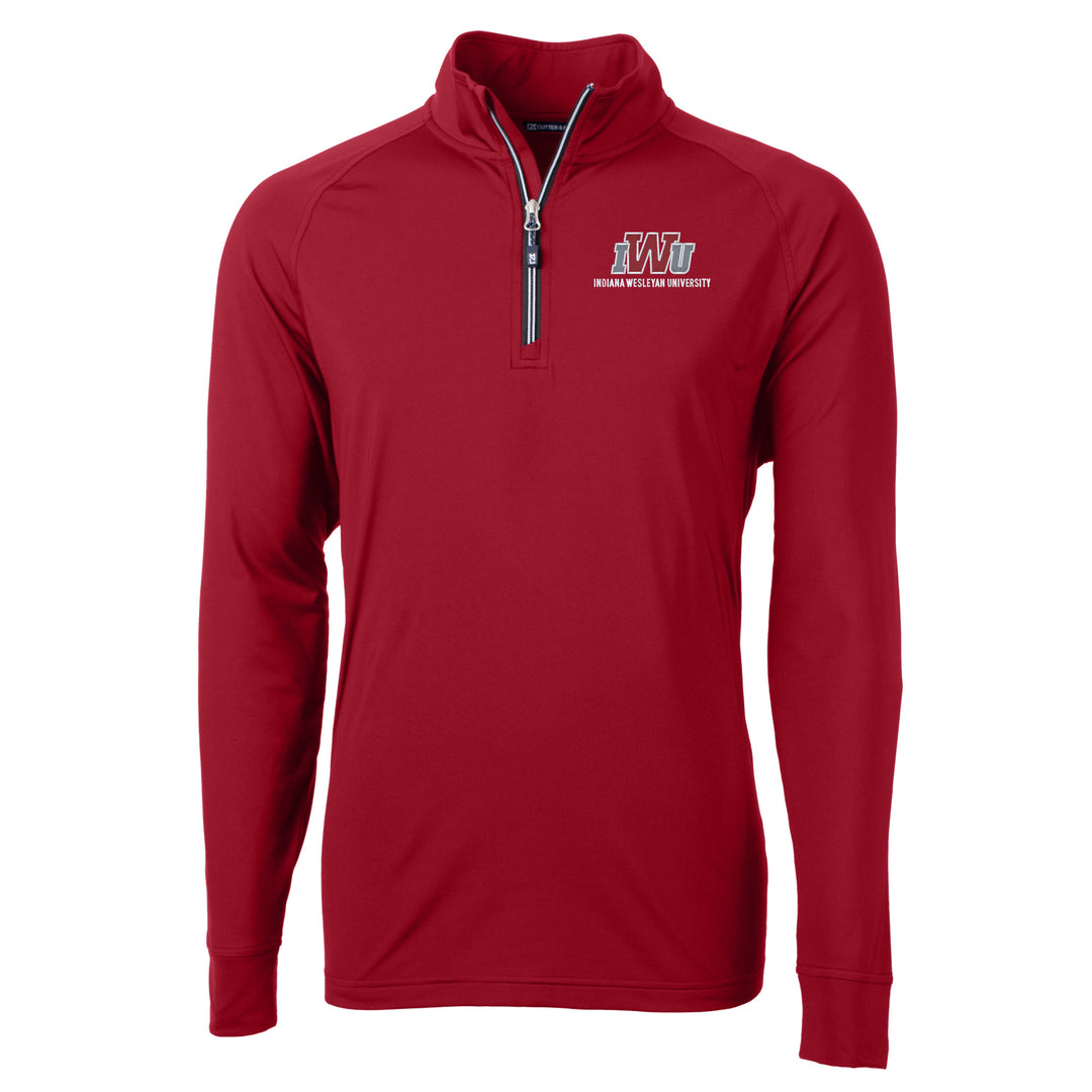 Men's Adapt 1/4 Zip | Cardinal Red