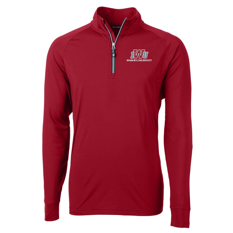 Men's Adapt Knit Quarter Zip Pullover | Cardinal