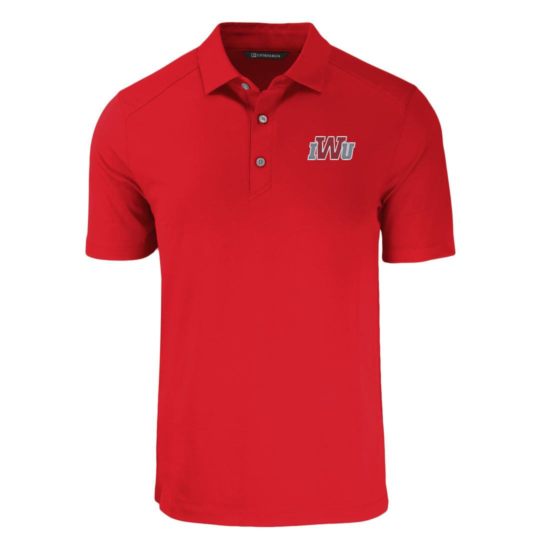 Men's Forge Solid Eco Polo | Cardinal Red