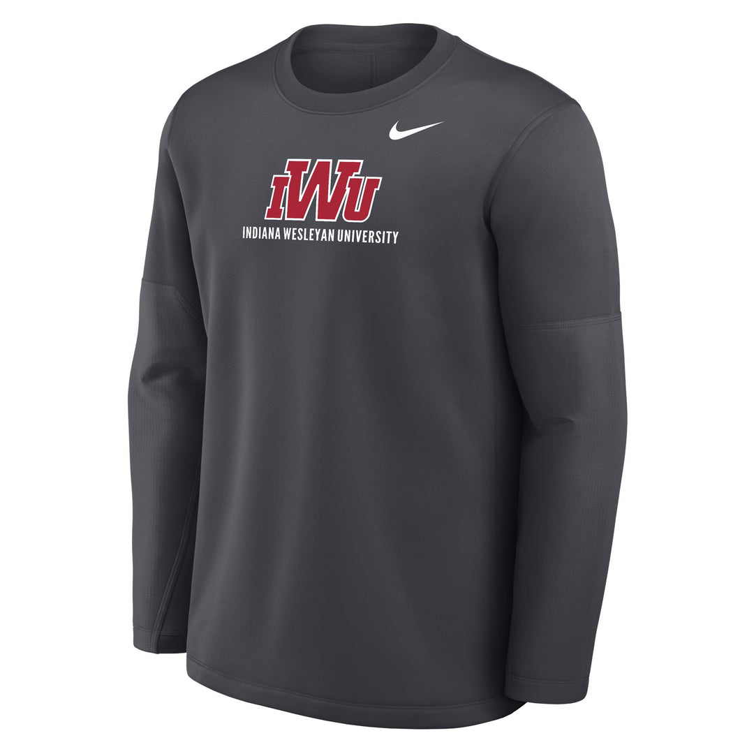 Men's Nike Mid Weight Crew Long Sleeve Coach | Anthracite