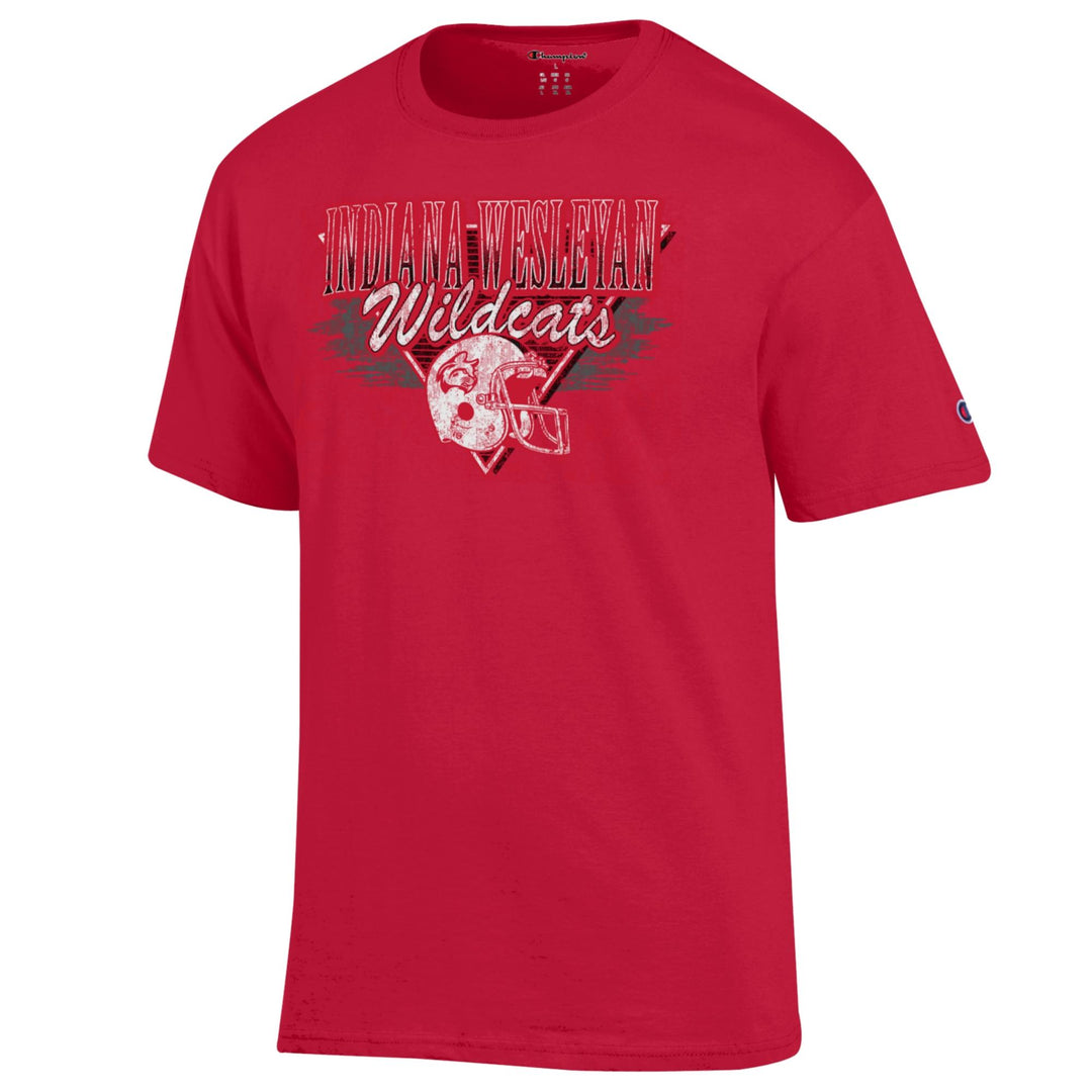 Retro Football Tee | Red
