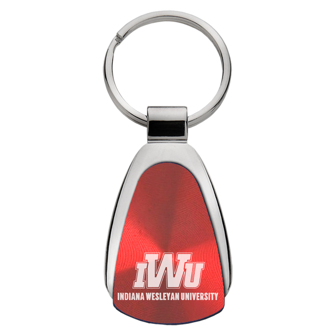 Teardrop Keychain by LXG | Red