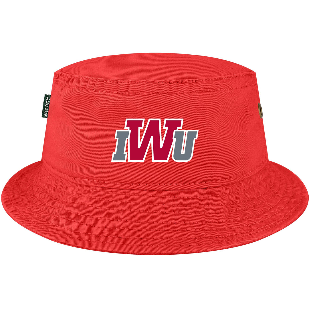 Relaxed Twill Bucket Hat | Scarlet