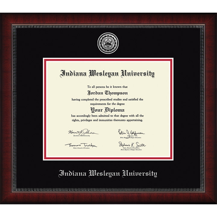 Church Hill Classics Silver Sutton Engraved Diploma Frame (#3)