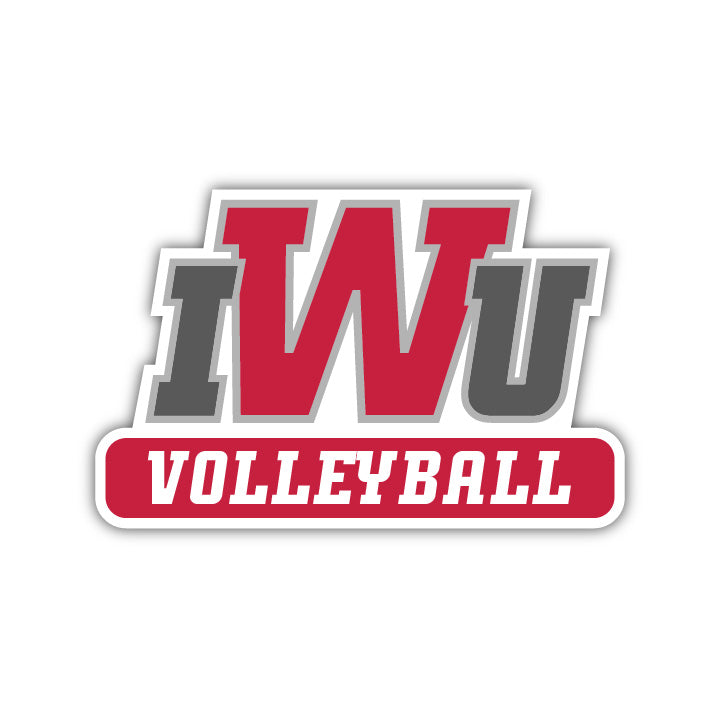 IWU Volleyball Decal