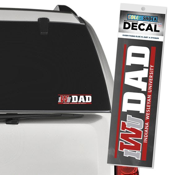IWU Dad Decal by CDI