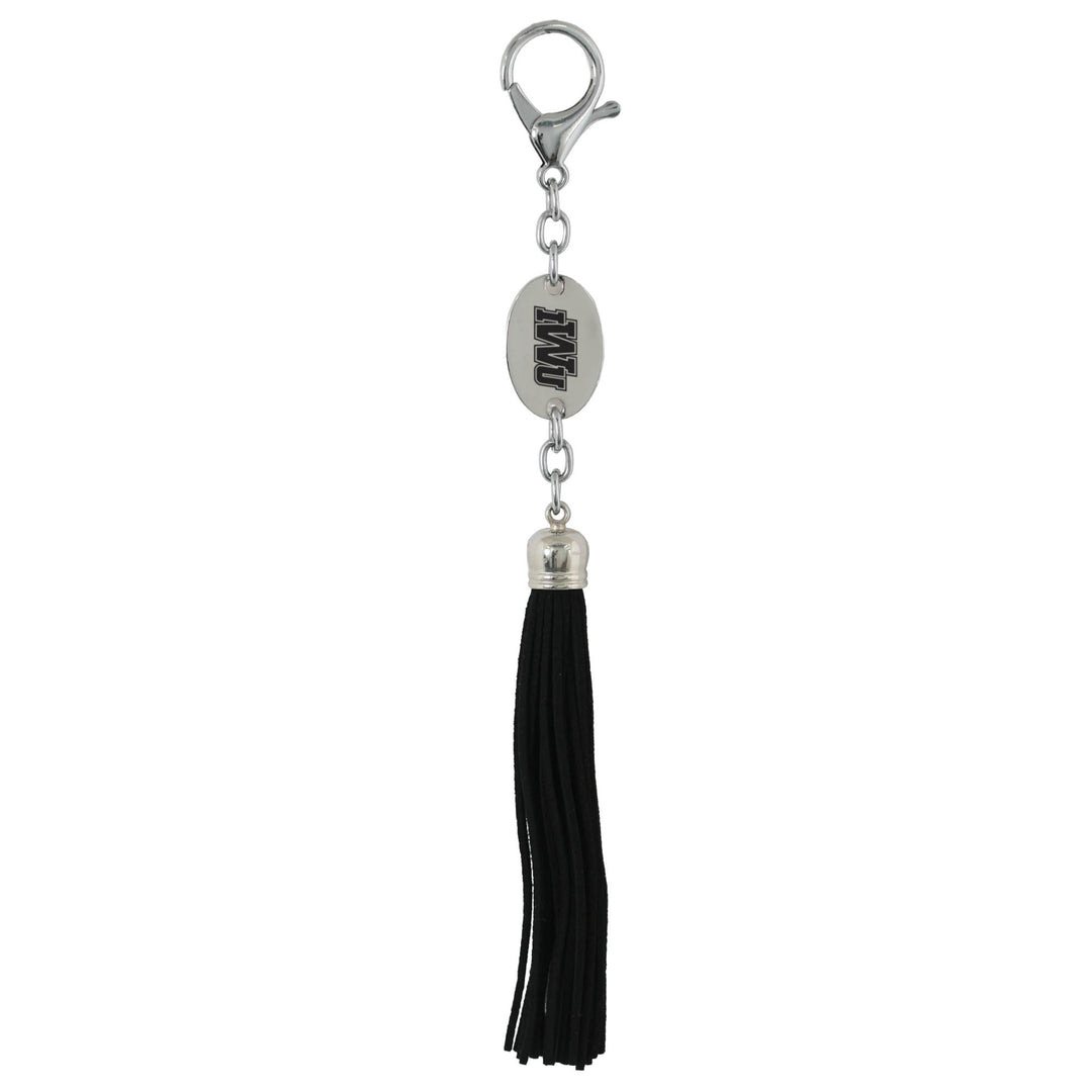 Tassel Key Tag | Black