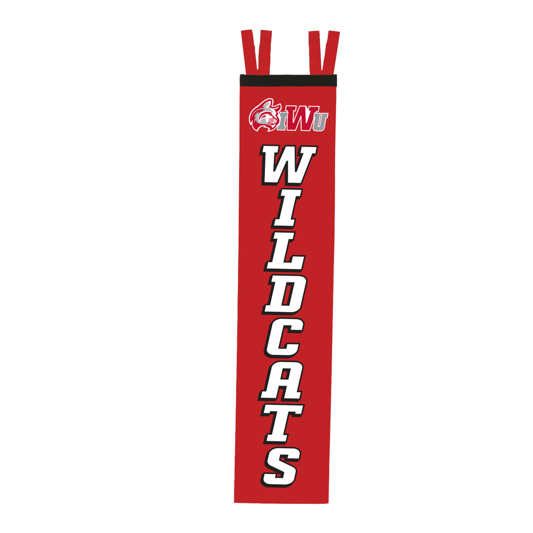Spirit Fully Embroidered Wall Banner | Red