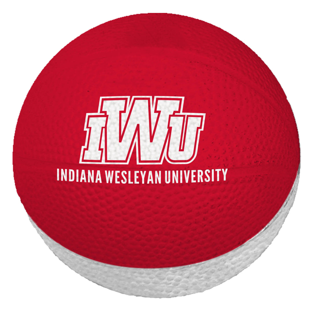 Medium 4" Foam Basketball | Red/White
