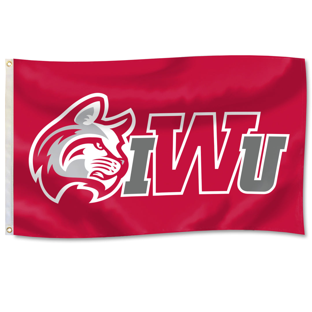 University Blanket Flag DuraWave Flag | Red