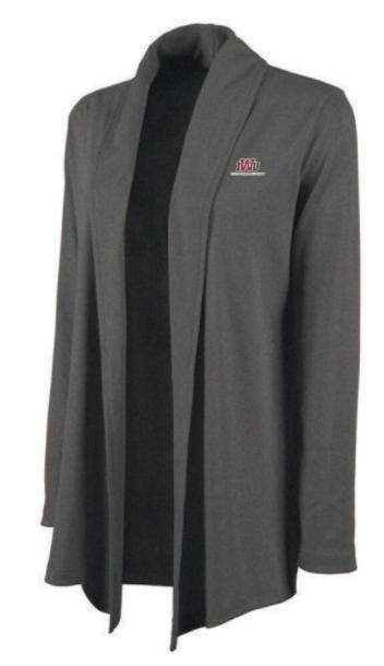Women's Cardigan Wrap | Charcoal