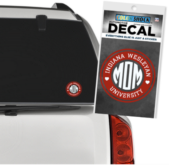 Circle Mom Car Decal