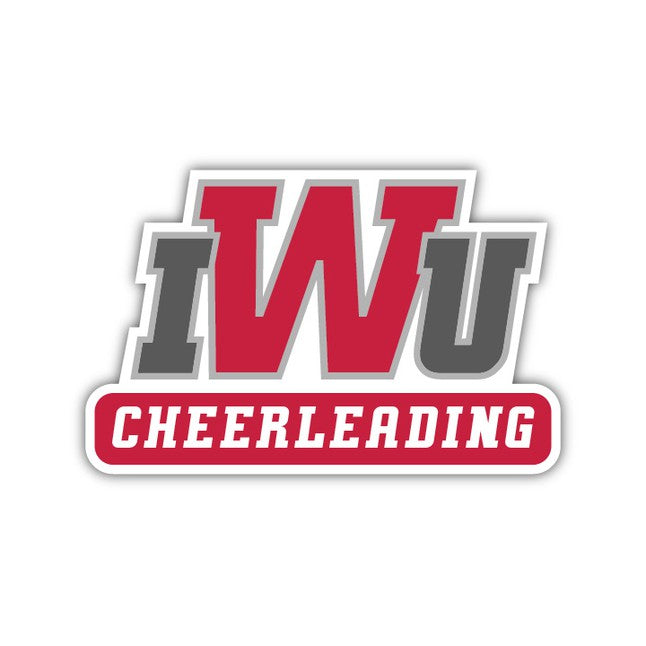 IWU Cheerleading Decal