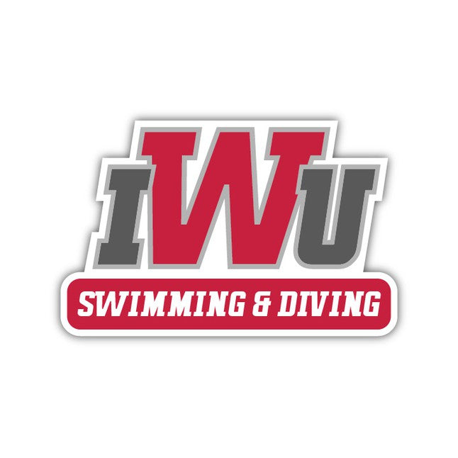 IWU Swimming & Diving Decal