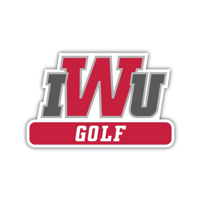IWU Golf Decal