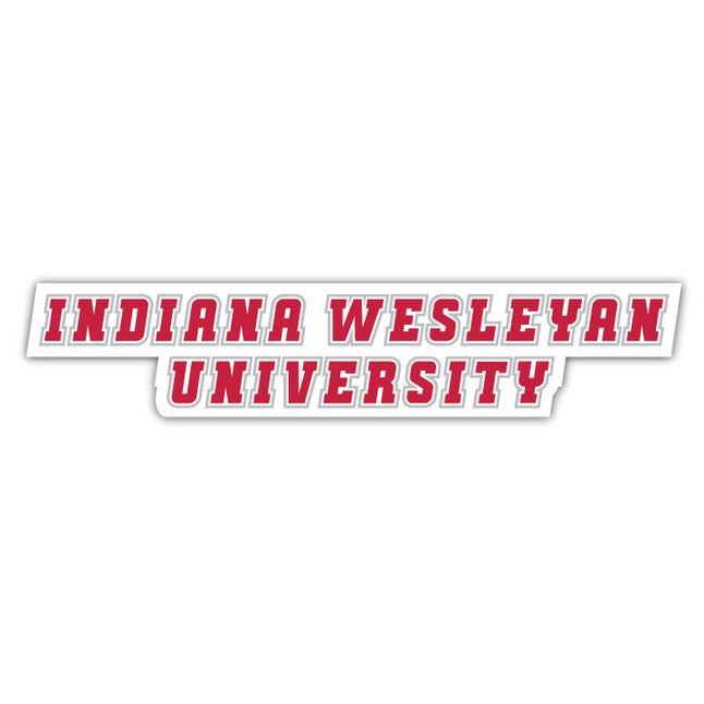 IWU Stacked Decal