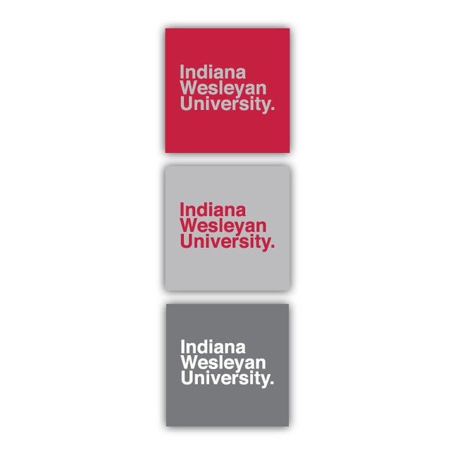 IWU Small Square Decal