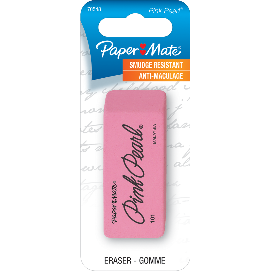Paper Mate Pearl Eraser Large 1Pk