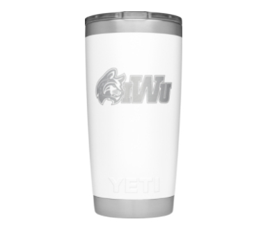 Rambler 20Oz Tumbler w/Magslide | White