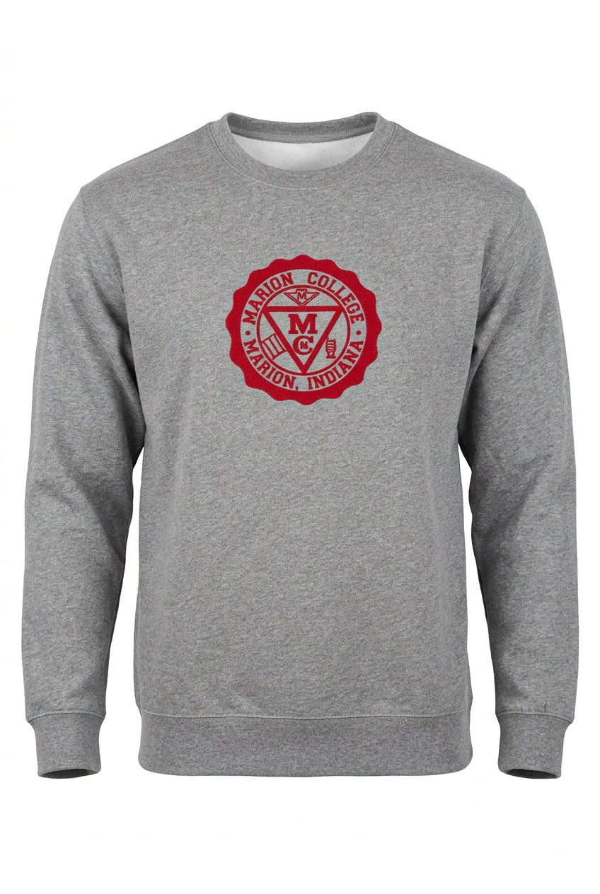 Marion College Crew | Gunmetal Heather