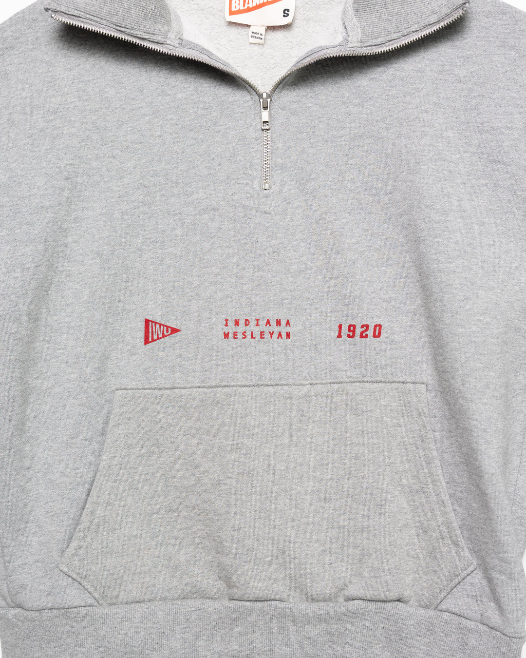 Blank Lab Quarter Zip | Heather Gray