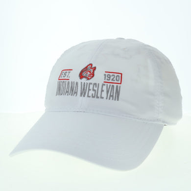 Cool Fit Adjustable Cap, White (F24)