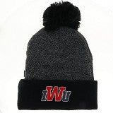 Marled Cuff Beanie, Black