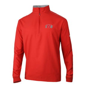 Bogey's Paradise 1/4 Zip by Columbia, Intense Red