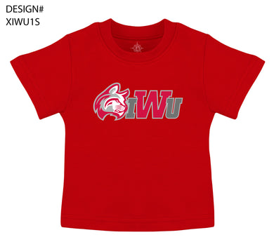 Infant Toddler Short Sleeve T-Shirt, Red (F23)