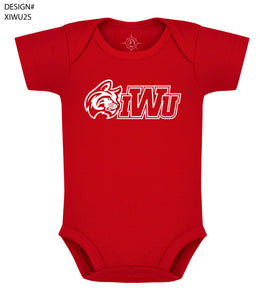 Infant Bodysuit Onesie, Red (F23)