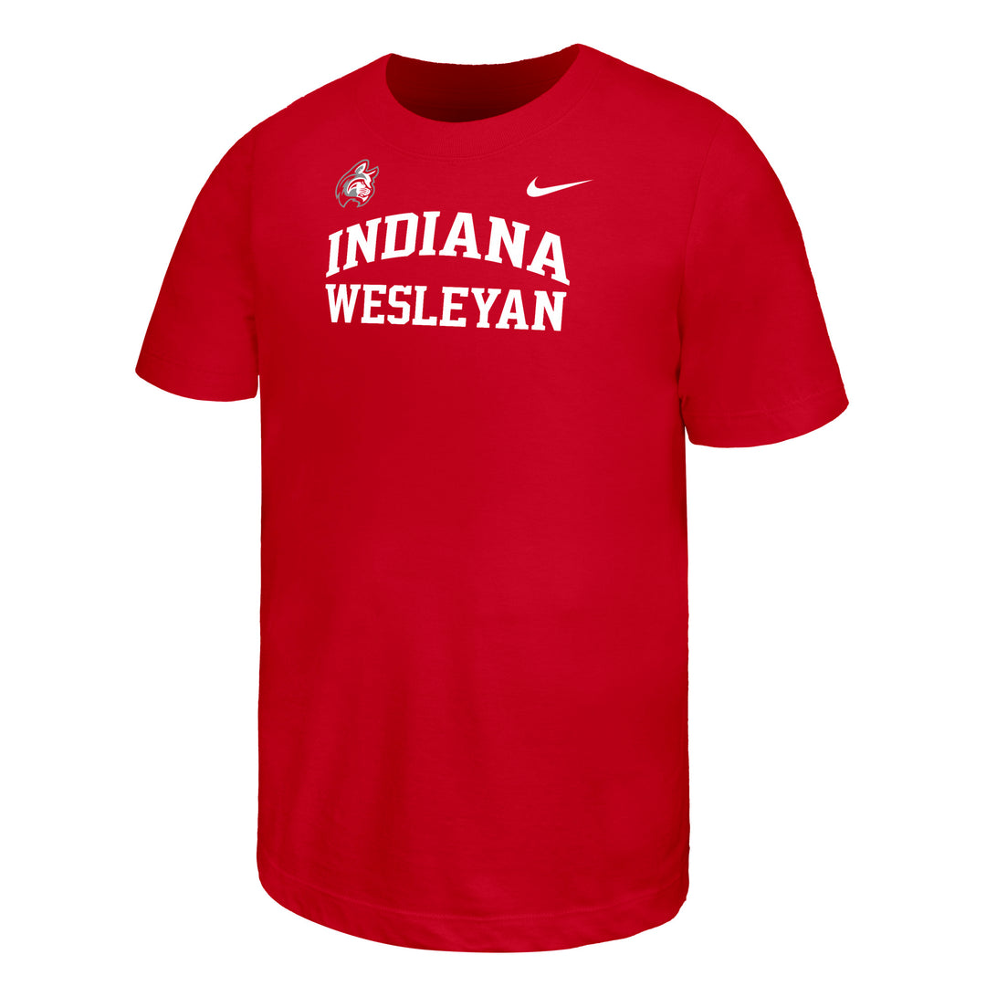 Youth Core Cotton Short Sleeve Tee | Red